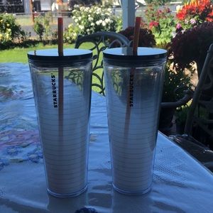 Starbucks teacher tumblers